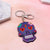 Fashion Skull Arylic Stoving Varnish Halloween Unisex Bag Pendant Keychain