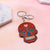 Fashion Skull Arylic Stoving Varnish Halloween Unisex Bag Pendant Keychain