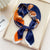 Fashion Small Thin Square Towel Silk Scarf Hair Band For Women 70*70