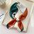 Fashion Small Thin Square Towel Silk Scarf Hair Band For Women 70*70