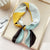 Fashion Small Thin Square Towel Silk Scarf Hair Band For Women 70*70