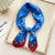 Fashion Small Thin Square Towel Silk Scarf Hair Band For Women 70*70