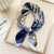 Fashion Small Thin Square Towel Silk Scarf Hair Band For Women 70*70