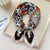 Fashion Small Thin Square Towel Silk Scarf Hair Band For Women 70*70