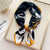 Fashion Small Thin Square Towel Silk Scarf Hair Band For Women 70*70