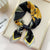 Fashion Small Thin Square Towel Silk Scarf Hair Band For Women 70*70