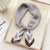 Fashion Small Thin Square Towel Silk Scarf Hair Band For Women 70*70