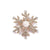 Fashion Snowflake Imitation Pearl Alloy Rhinestone Women's Brooches