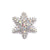 Fashion Snowflake Imitation Pearl Alloy Rhinestone Women's Brooches