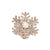 Fashion Snowflake Imitation Pearl Alloy Rhinestone Women's Brooches