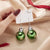 Fashion Snowflake Resin Plating Women's Drop Earrings 1 Pair