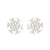 Fashion Snowflake Stainless Steel Plating Ear Studs 1 Pair