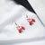 Fashion Snowman Elk Resin Women's Drop Earrings 1 Pair