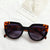 Fashion Solid Color Ac Cat Eye Full Frame Women's Sunglasses