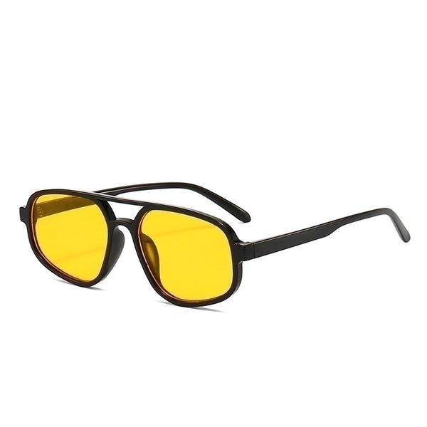 Fashion Solid Color Ac Oval Frame Full Frame Women's Sunglasses