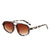 Fashion Solid Color Ac Oval Frame Full Frame Women's Sunglasses