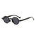 Fashion Solid Color Ac Round Frame Full Frame Men's Sunglasses