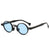 Fashion Solid Color Ac Round Frame Full Frame Men's Sunglasses