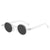 Fashion Solid Color Ac Round Frame Full Frame Men's Sunglasses