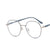 Fashion Solid Color Ac Round Frame Full Frame Optical Glasses