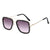 Fashion Solid Color Ac Square Full Frame Kids Sunglasses