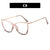 Fashion Solid Color Ac Square Full Frame Optical Glasses