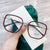 Fashion Solid Color Ac Square Full Frame Optical Glasses