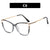 Fashion Solid Color Ac Square Full Frame Optical Glasses