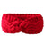 Fashion Solid Color Acrylic Patchwork Hair Band