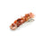 Fashion Solid Color Alloy Natural Stone Hair Clip 1 Piece