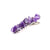 Fashion Solid Color Alloy Natural Stone Hair Clip 1 Piece