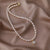 Fashion Solid Color Alloy Pearl Irregular Necklace 1 Piece