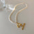 Fashion Solid Color Alloy Pearl Irregular Necklace 1 Piece