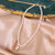 Fashion Solid Color Alloy Pearl Irregular Necklace 1 Piece