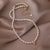 Fashion Solid Color Alloy Pearl Irregular Necklace 1 Piece