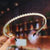 Fashion Solid Color Artificial Pearl Hair Band 1 Piece