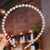 Fashion Solid Color Artificial Pearl Hair Band 1 Piece