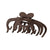 Fashion Solid Color Arylic Stoving Varnish Hair Claws