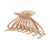 Fashion Solid Color Arylic Stoving Varnish Hair Claws