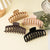 Fashion Solid Color Arylic Stoving Varnish Hair Claws