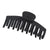 Fashion Solid Color Arylic Stoving Varnish Hair Claws