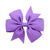 Fashion Solid Color Bow Knot Cloth Hair Clip 1 Piece