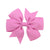 Fashion Solid Color Bow Knot Cloth Hair Clip 1 Piece