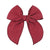 Fashion Solid Color Bow Knot Polyester Hair Clip