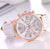 Fashion Solid Color Buckle Quartz Women's Watches