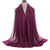 Fashion Solid Color Chiffon Printing Chiffon Scarves