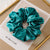 Fashion Solid Color Cloth Handmade Hair Tie 1 Piece