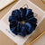 Fashion Solid Color Cloth Handmade Hair Tie 1 Piece