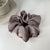 Fashion Solid Color Cloth Pleated Hair Tie 1 Piece