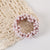 Fashion Solid Color Imitation Pearl Beaded Hair Tie 1 Piece